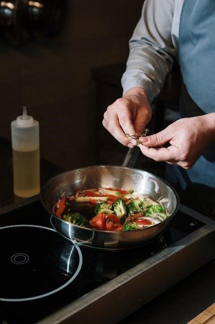 miele induction stove top instructions